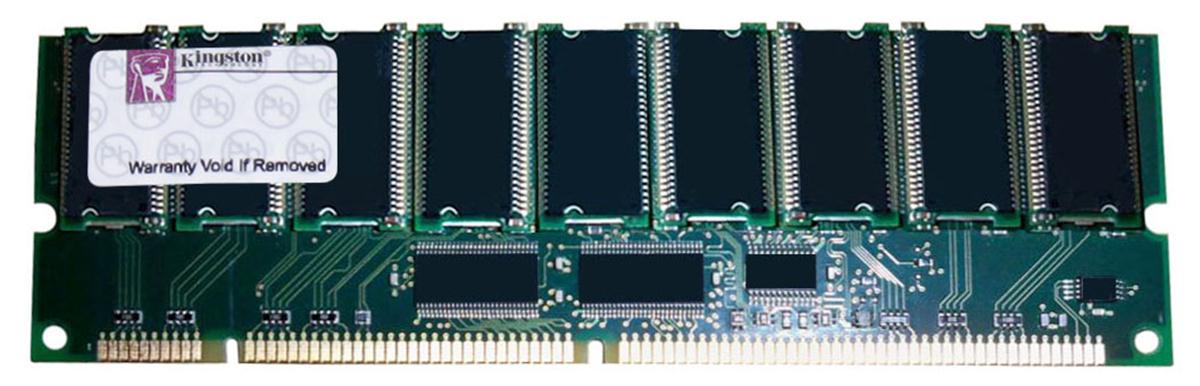 KTC-PRL | Kingston 1GB 133MHz PC133 ECC Registered CL3 168-Pin DIMM 3.3V Memory Module