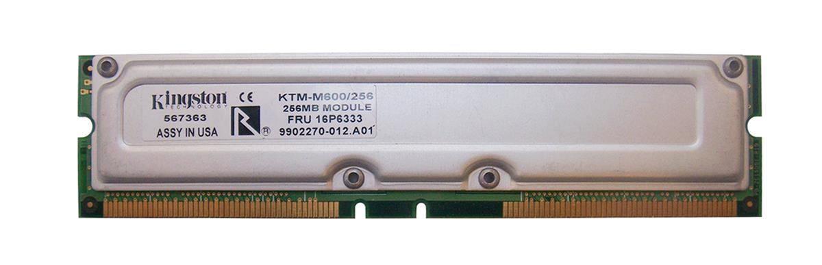 KTM-M600/256 | Kingston 256MB 600MHz ECC Module For IBM