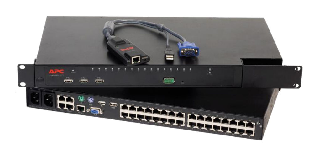 242694-001 | HP 4-Port KVM Switch Box 1u Programmable for ProLiant Server
