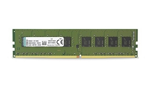 KVR21N15S8/4 | Kingston 4GB DDR4-2133MHz PC4-17000 non-ECC Unbuffered CL15 288-Pin DIMM 1.2V Single Rank Memory Module
