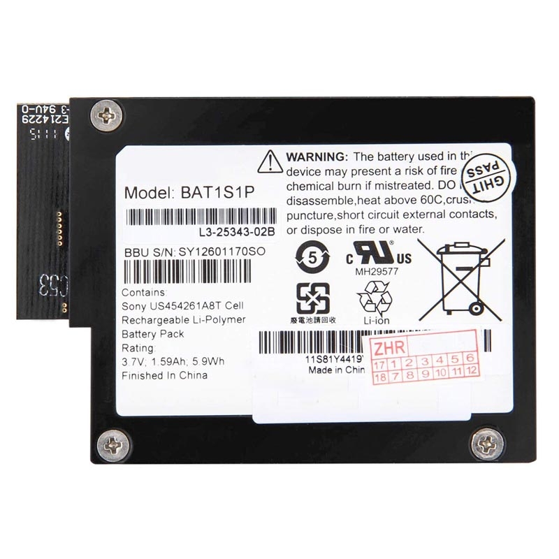 371-4982 | Sun 6Gb/s SAS-2 RAID PCI MegaRAID Battery Backup Unit