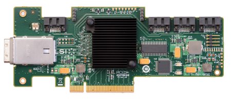 LSI00303 | LSI Logic 6Gb/s 4Int. 4Ext. Port PCI-E 3.0 SATA SAS Host Bus Adapter with Short Bracket