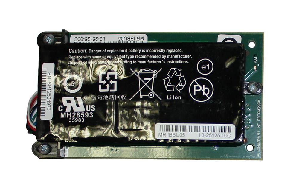 LSIIBBU05 | LSI lsiibbu05 megaraid lsiibbu05 3.6v 880mah li-ion raid controller battery backup unit for 8888/8708/8704elp rohs