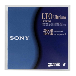 LTX100G | Sony  Ultrium LTO-1 Data Cartridge - LTO Ultrium LTO-1 - 100GB (Native) / 200GB (Compressed) - 1 Pack