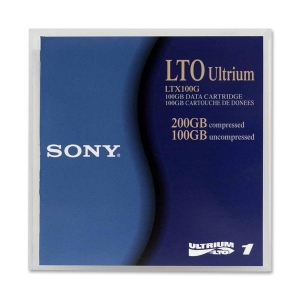 LTX100GWW | Sony LTO Ultrium 1 Tape Cartridge - LTO Ultrium LTO-1 - 100GB (Native) / 200GB (Compressed)
