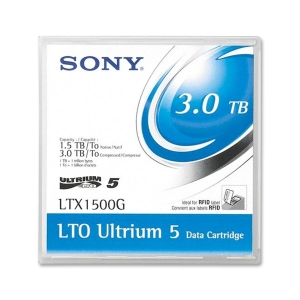 LTX1500G | Sony  LTO Ultrium 5 Data Cartridge - LTO Ultrium LTO-5 - 1.5TB (Native) / 3TB (Compressed)