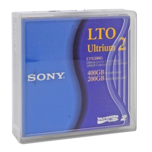 LTX200G | Sony LTO Ultrium 2 Tape Cartridge - LTO Ultrium LTO-2 - 200GB (Native) / 400GB (Compressed) - 1 Pack