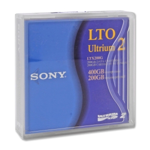 LTX200GWW | Sony LTO Ultrium 2 Tape Cartridge - LTO Ultrium LTO-2 - 200GB (Native) / 400GB (Compressed)