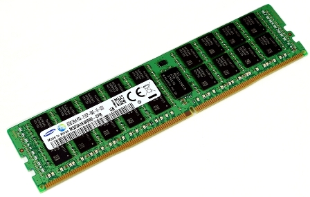 M386A4G40EM2-CRC | Samsung 32GB (1X32GB) 2400MHz PC4-19200 CL17 ECC Quad Rank DDR4 SDRAM Load-Reduced 288-Pin LRDIMM Memory Module for Server