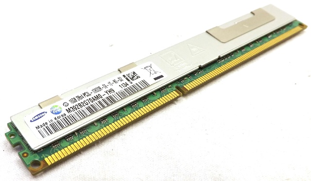 M392B2G70AM0-YH9 | Samsung 16GB PC3L-10600R DDR3-1333 CL9 ECC Registered Dual Rank X4 VLP DDR3 SDRAM 240-Pin RDIMM Memory Module