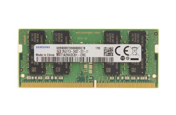 M471A2K43CB1-CRC | Samsung 16GB DDR4 SoDimm Non ECC PC4-19200 2400Mhz 2Rx8 Memory
