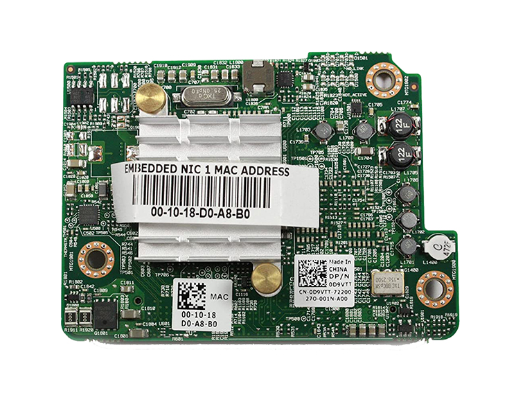 M710H | Dell 2x10 Gigabit Broadcom PCI-Express X8 Mezzanine LOM Network Controller