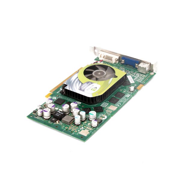 M7803 | Dell 256MB Nvidia GeForce 6800 GDDR3 PCI-Express x16 DVI D-SUB S-Video out Video Graphics Card