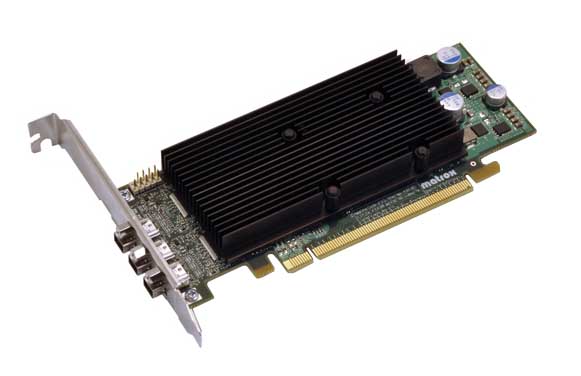 M9138-E1024LAF | Matrox M9138 PCI-Express X16 1GB DDR3 SDRAM Low Profile Graphics Card