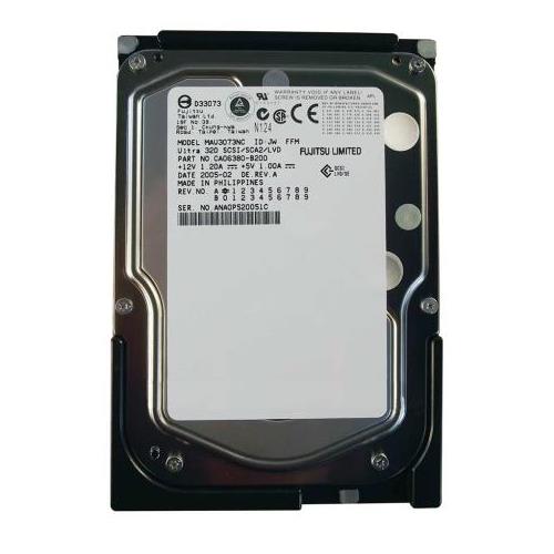 MAU3073NC | Fujitsu 73GB 15000RPM Ultra 320 SCSI 3.5 8MB Cache Hot Swap Hard Drive