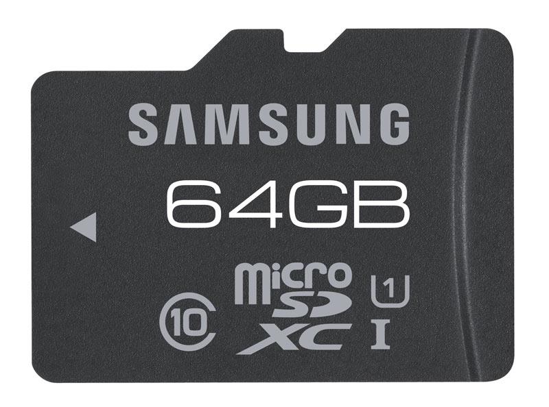 MB-MGCGB/AM | Samsung 64GB Pro microSDHC Class 10 Flash Extreme Speed UHS-1 Memory Card