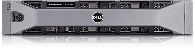 MD1200 | Dell PowerVault 12 x (Hot-Pluggable) SAS HDD 3.5-inch RAID Card Direct Attached Storage