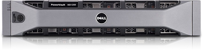 MD1220 | Dell PowerVault 24-Bay- 4 X 600 GB SAS 2.5-inch 10000RPM Hard Drive Array with Bezel