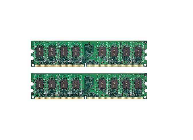 MD2048KD2-800 | PNY 2GB PC2-6400 DDR2-800MHz non-ECC Unbuffered CL6 240-Pin DIMM 1.8V Dual Rank Memory Module