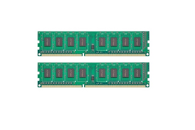 MD4GK2D31333NHS | PNY 4GB Kit (2 X 2GB) PC3-10600 DDR3-1333MHz non-ECC Unbuffered CL9 240-Pin DIMM 1.5V Single Rank Memory