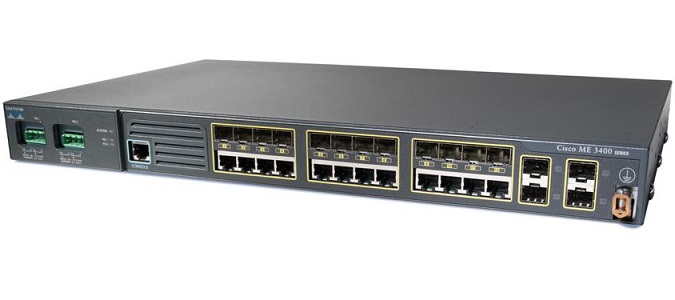 ME-3400G-12CS-D | Cisco ME 3400 Series 12 Combo + 4 SFP DC