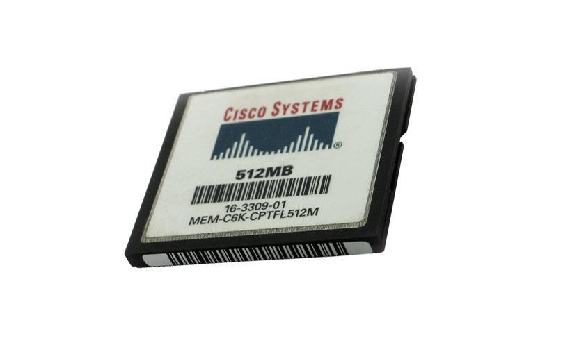MEM-C6K-CPTFL512M= | Cisco 512MB CompactFlash Memory Card for Catalyst 6000