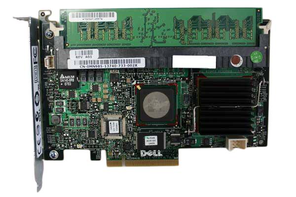 MN985 | Dell PERC 5/i SAS RAID Controller for Precision Workstation 490/ 690 (Clean/Tested)