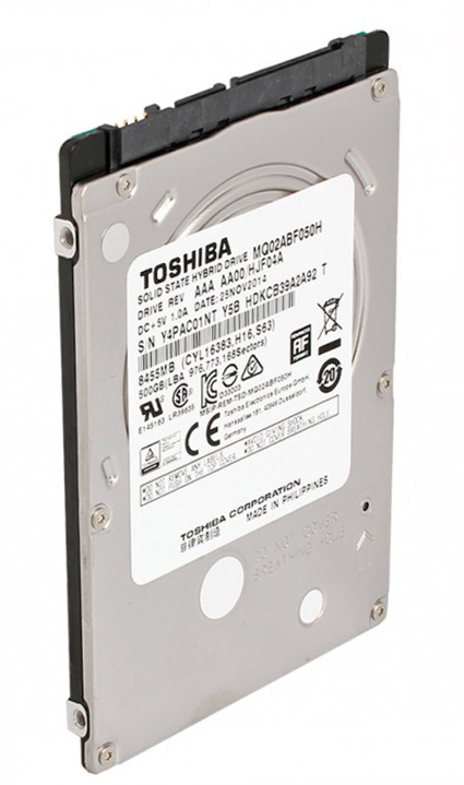 MQ02ABF050H | Toshiba 500GB 5400RPM 64MB Cache 2.5-inch SATA 6Gb/s 8GB Flash Memory Solid State Hybrid Drives