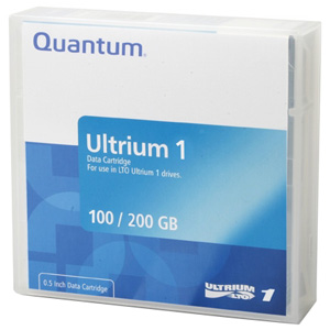 MR-L1MQN-BC | Quantum LTO Ultrium 1 Prelabeled Tape Cartridge - LTO Ultrium LTO-1 - 100GB (Native) / 200GB (Compressed)