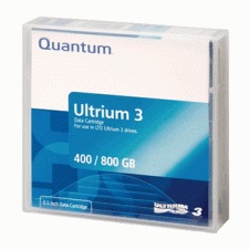 MR-L3LQN-BC | Quantum LTO Ulltrium 3 Data Cartridge - LTO Ultrium LTO-3 - 400GB (Native) / 800GB (Compressed)
