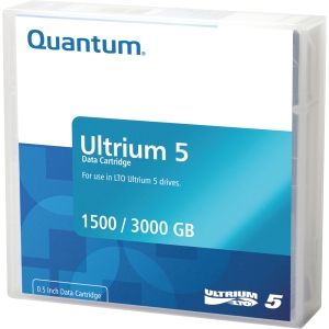 MR-L5MQN-01 | Quantum Data Cartridge - LTO Ultrium - LTO-5 - 1.50 TB (Native) / 3 TB (Compressed) - 1 Pack