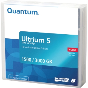 MR-L5MQN-02 | Quantum WORM Data Cartridge - LTO Ultrium - LTO-5 - 1.50 TB (Native) / 3 TB (Compressed)