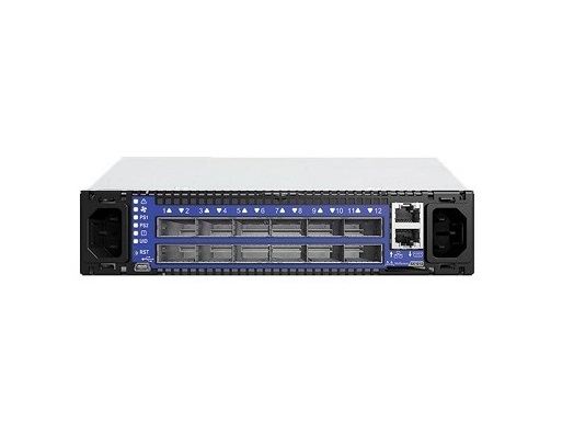 MSX1012B-2BFS | Mellanox 12-Port 1000Base-T Layer-3 Managed Gigabit Ethernet Switch Rack-Mountable