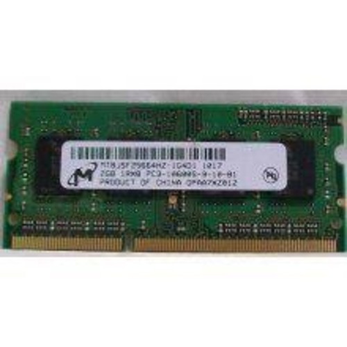 MT16JSF25664HZ-1G4F1 | Micron 2GB Notebook SoDIMM DDR3 PC3-10600 (1333) UNBUF 1.5V 2RX8 204P 256M