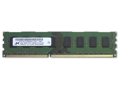 MT16JTF25664AZ-1G4F1 | Micron 2GB (1X2GB) 1333MHz PC3-10600 CL9 Dual Rank DDR3 SDRAM 240-Pin DIMM Memory Module