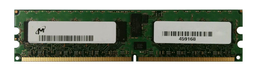 MT18HTF51272Y-53EA1 | Micron 4GB DDR2-533MHz PC2-4200 ECC Registered CL4 240-Pin DIMM 1.8V Memory Module MT18HTF51272Y-53EA1 | Micron 4GB DDR2-533MHz PC2-4200 ECC Registered CL4 240-Pin DIMM 1.8V Memory Module