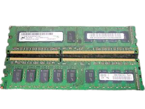 MT18JSF25672AZ-1G4F1 | Micron 2GB 2RX8 PC3-10600E Memory Module (1