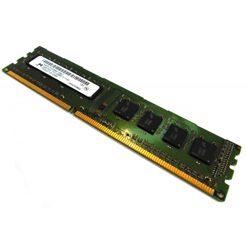 MT18JSF51272PDZ-1G6M | Micron 4GB (1X4GB) 1600MHz PC3-12800 CL11 2RX8 ECC Registered DDR3 SDRAM 240-Pin DIMM Dual Rank Memory Module
