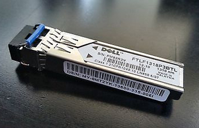 MT2YK | Dell 1000BASE-LX and 1G Fibre Channel (1GFC) 10KM Industrial Temperature GEN 3 SFP Optical Transceiver