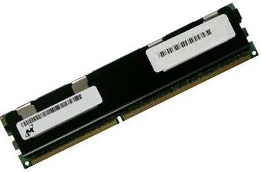 MT36JSF51272PZ-1G4F1 | Micron 4GB (1X4GB) 1333MHz PC3-10600 CL9 ECC Registered Dual Rank DDR3 SDRAM 240-Pin DIMM Memory Module