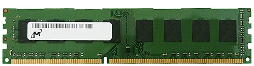 MT36KSF1G72PZ-1G6K1F | Micron 8GB (1X8GB) 1600MHz PC3-12800 240-Pin Dual Rank DDR3 Registered ECC SDRAM DIMM Memory Module