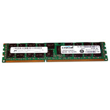 MT36KSF2G72PZ-1G6E2HF | Micron 16GB (1X16GB) 1600MHz PC3-12800 CL11 ECC Registered Dual Rank DDR3 SDRAM 240-Pin DIMM Memory Module for Server