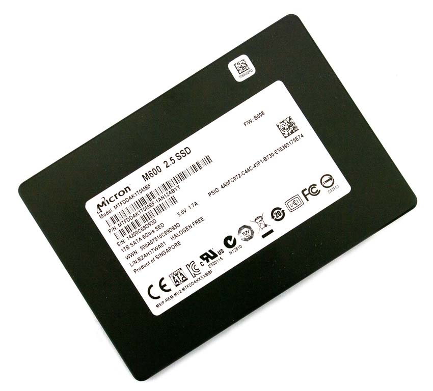 MTFDDAK1T0MBF-1AN12A | Micron M600 1TB SATA 6Gb/s 2.5-inch Internal Solid State Drive