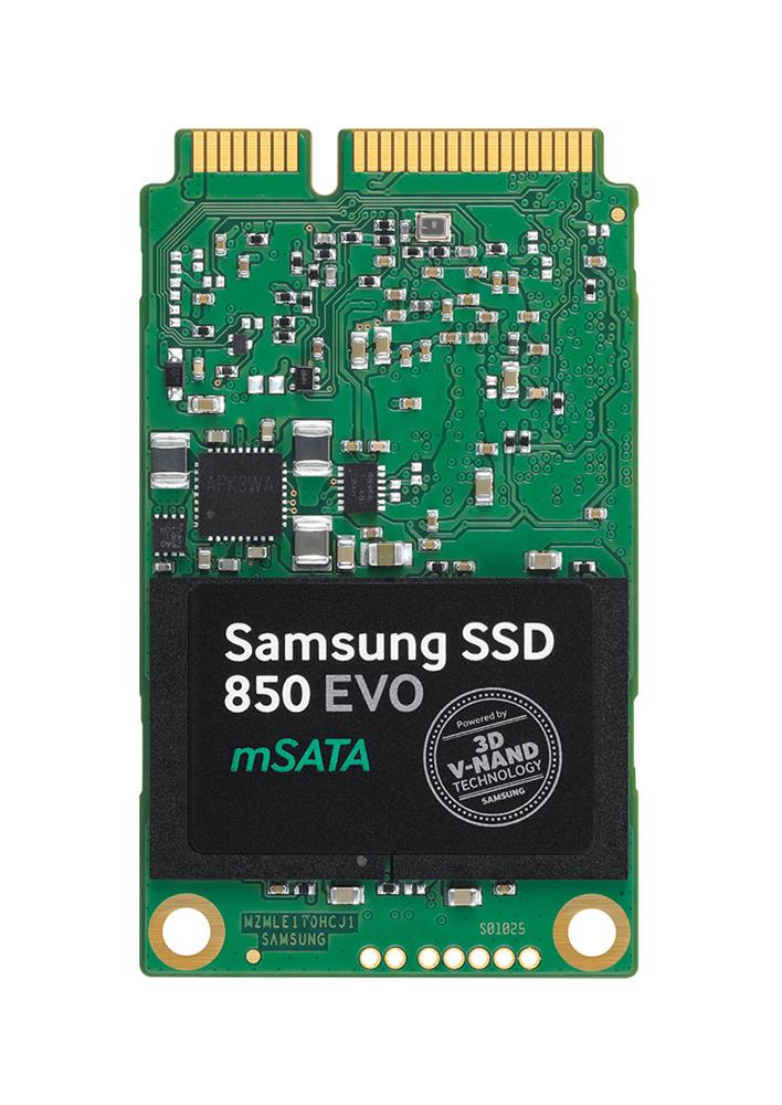 MZ-M5E250BW/EU | Samsung 850 EVO Series 250GB TLC SATA 6Gbps (AES-256 / TCG Opal 2.0) mSATA Internal Solid State Drive (SSD)