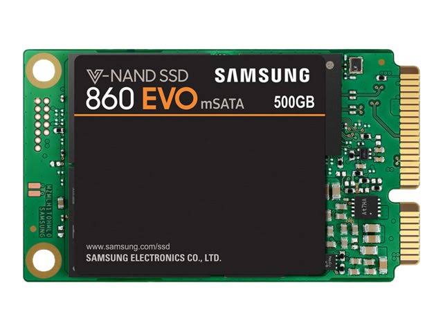 MZ-M6E500BW | Samsung 860 EVO 500GB mSATA 6Gb/s Solid State Drive