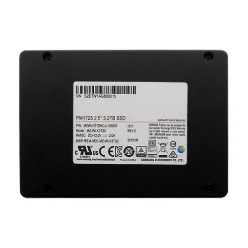 MZ-WLK3T20 | Samsung PM1725 Series 3.2TB TLC PCI Express 3 x4 NVMe U.2 2.5-inch Internal Solid State Drive (SSD)
