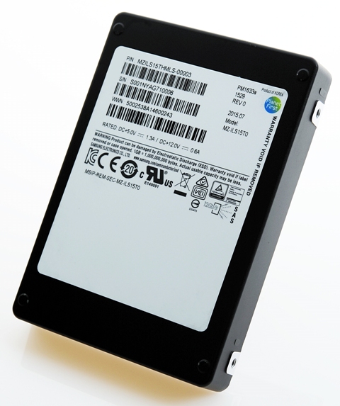 MZILS15THMLS | Samsung PM1633A 15.36TB SAS 12Gb/s 2.5-inch Enterprise Solid State Drive