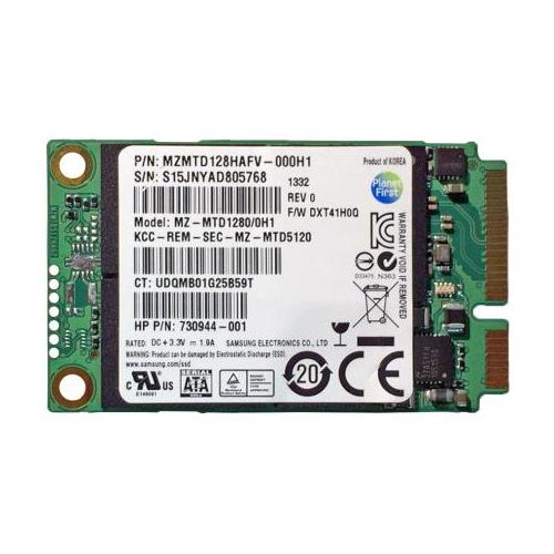 MZMTD128HAFV | Samsung PM841 Series 128GB TLC SATA 6Gbps (AES-256) mSATA Internal Solid State Drive (SSD)