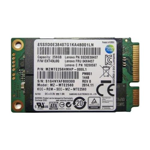 MZMTE256HMHP-000L1 | Samsung PM851 Series 256GB TLC SATA 6Gbps mSATA Internal Solid State Drive (SSD)