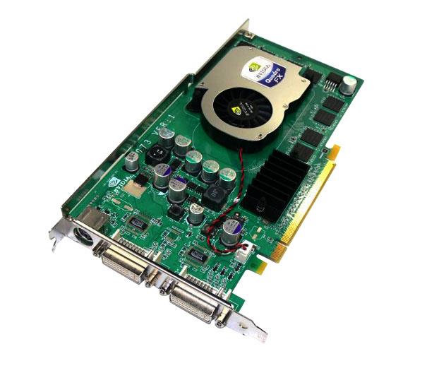 N4077 | Dell nVidia QUADRO FX 1300 128MB DDR SDRAM PCI Express X16 Graphics Card without Cable